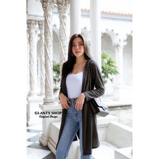 GI-ANTS​ เสื้อคลุมตัวยาวผ้าไหมยุโรป CARDIGAN_NISTA