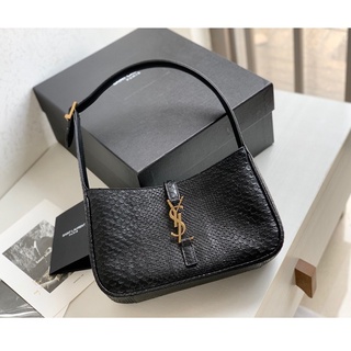 พรี Ysl Yves Saint Laurent Le5A7 กระเป๋าถือ กระเป๋าสะพายไหล่ 657228กระเป๋าสะพายข้าง หนังแท้