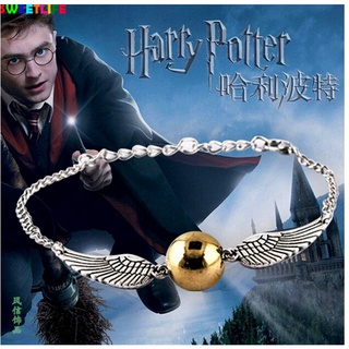 สร้อยข้อมือ ลาย Harry Potter Snitch ปีก