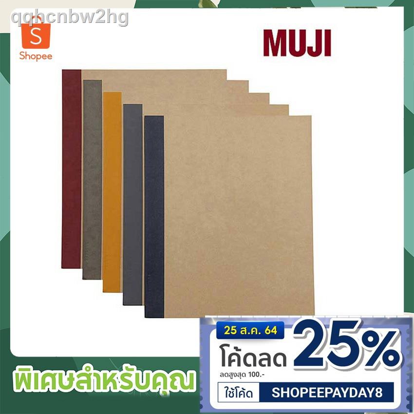 ⊙✥☋สมุดเส้นบรรทัด MUJI ขนาด B5 แพ็ค 5 เล่ม