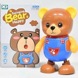 หมีน้อยเต้นได้​ swinging bear happy