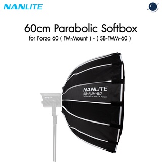 Nanlite SB-FMM-60 60cm Parabolic Softbox for Forza 60 (FM-Mount) ประกันศูนย์ไทย