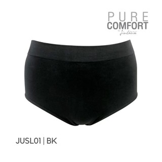 Jintana กางเกงชั้นใน รุ่น Pure Comfort  รหัส  JUSL01BK สีดำ