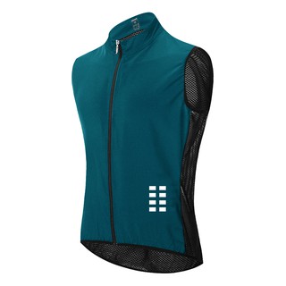 [H₂Sports&amp;Fitness] Sleeveless Cycling Top Vest Windproof Mens Bicycle Biking Jacket Quick Dry