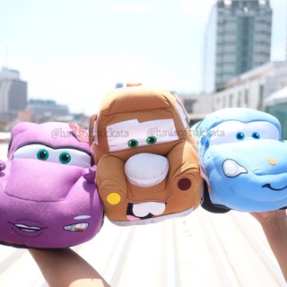 ตุ๊กตา Lightning Mcqueen รถแมคควีน &amp; Sally Blue &amp; Tow Mater &amp; Holley 15นิ้ว Cars รถ แมคควีน