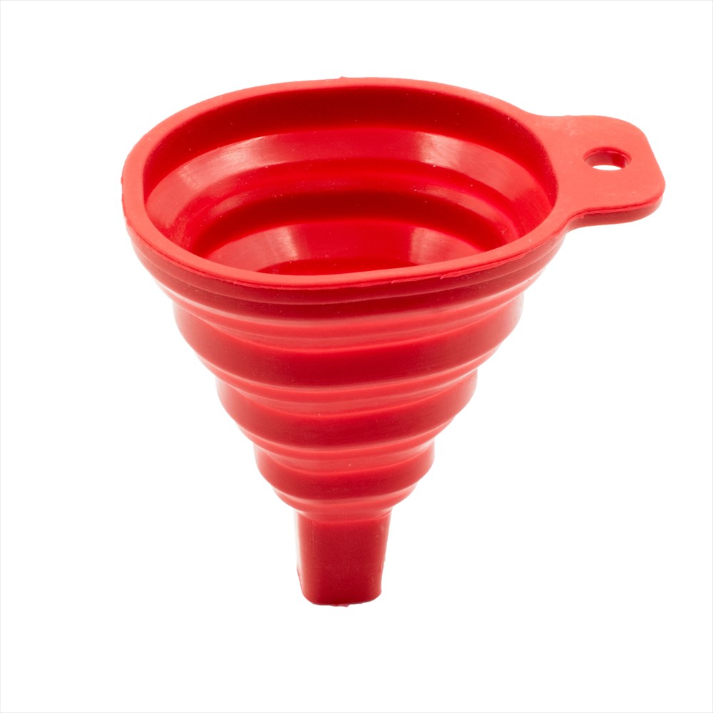 Astro Products กรวยซิลิโคนพับได้ เติมน้ำมัน/คูลแลนท์ 200°C / Folding Silicone Oil Funnel