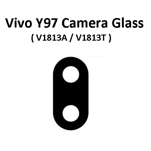 Vivo Y97 ( V1813A / V1813T ) กล้องหลังหัวกล้องใหญ่ฝาครอบเลนส์สําหรับซ่อม Crack