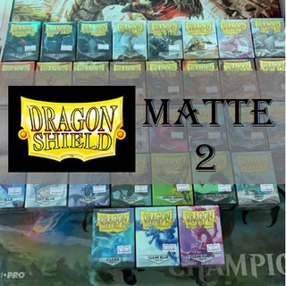 [Sleeve][ซองใส่การ์ด] Dragon Shield - Matte 100ใบ [MTG][Pokemon][Dragonshield]