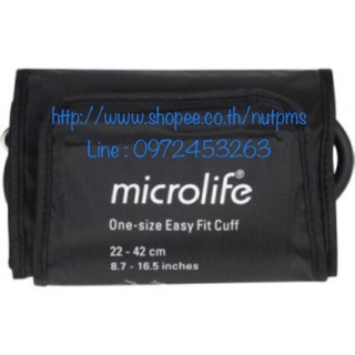 💥พร้อมส่ง💥 ผ้าพันแขนเครื่องวัดความดัน Microlife ขนาด 22-42 cm.