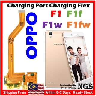 Ngs พอร์ตชาร์จริบบิ้น พร้อมเครื่องมือเปิด สําหรับ OPPO F1 OPPO F1f OPPO F1w OPPO F1fw