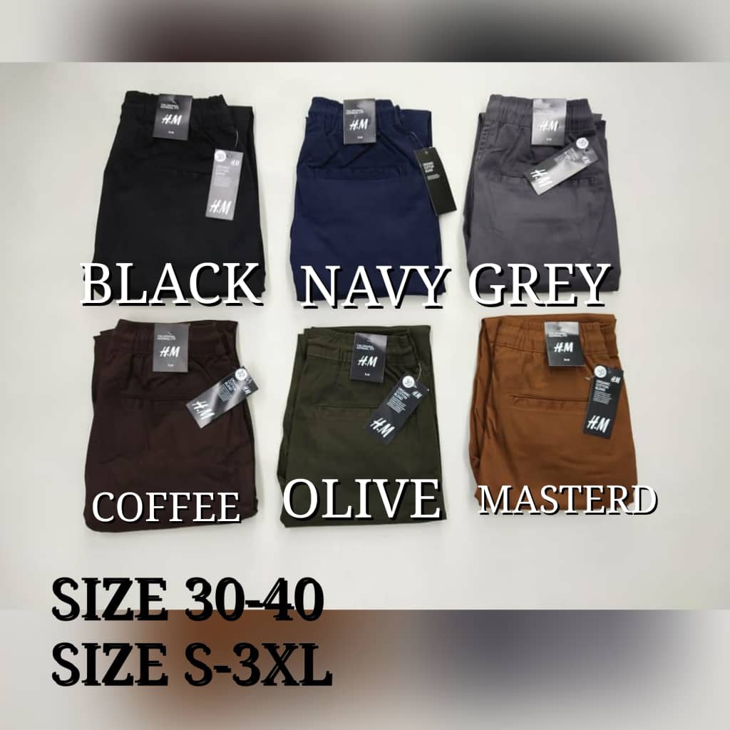 👌 กางเกง slack HM ผู้ชายผู้ชายและผู้หญิง🔥🔥👌