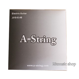 A-String สายกีตาร์ไฟฟ้าเบอร์ 10