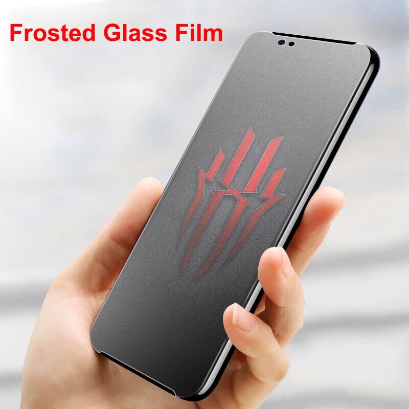 Matte Frosted ป้องกันสําหรับ ZTE Nubia Red Magic 3 3S Mars 5G 5S 6 6S Pro 6R ลายนิ้วมือกระจกนิรภัยป้องกันหน้าจอฟิล์ม