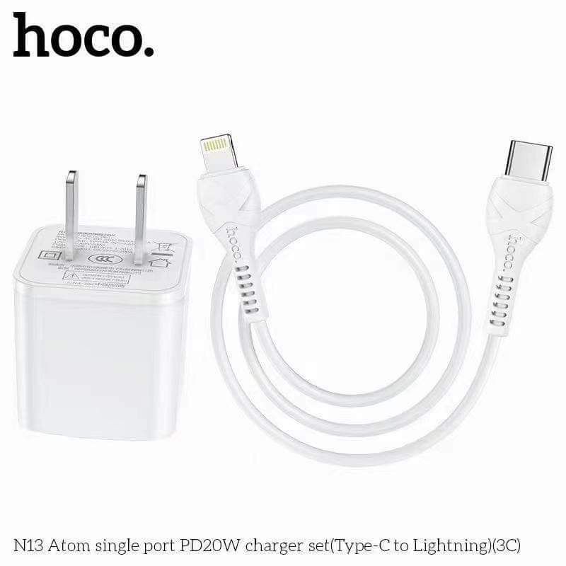 Hoco รุ่น N13 ของแท้100% อแดปเตอร์ PD20W (Type-C to Lightning) 3C