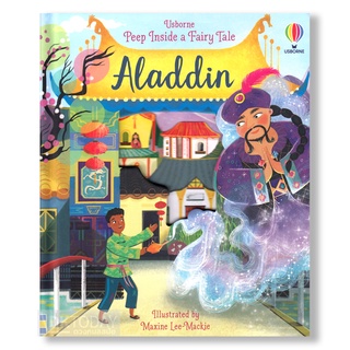 DKTODAY หนังสือ USBORNE PEEP INSIDE A FAIRY TALE :ALADDIN