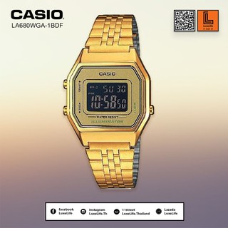 นาฬิกาข้อมือ casio รุ่น LA680WGA-9BDF