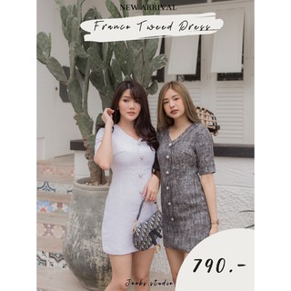 #JBS042 Franco Tweed Dress