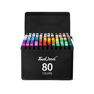 Paint Marker ปากกามาร์คเกอร์ 2 หัว เน้นข้อความได้ สีใช้ระบาย ปากกาเมจิก Paint-Marker-Set30สี ใช้วาดรูประบายสี