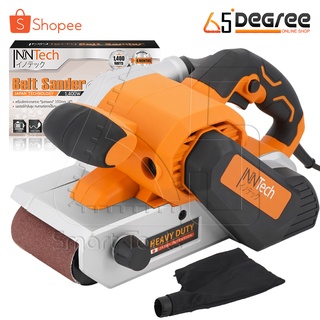 InnTech เครื่องขัดกระดาษทราย สายพาน (รุ่นรถถัง) Belt Sander 100มม. 4 นิ้ว 1,400W รุ่น IT-941 แถมฟรี! กระดาษทรายขนาด 100ม