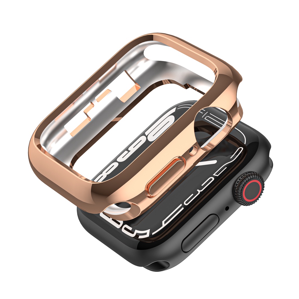 เคสโทรศัพท์มือถือแบบนิ่ม TPU กันกระแทก สําหรับ Watch Case Series9 8 7 se 6 5 4 3 2 1 ขนาด 45 มม. 41 มม. 40 มม. 38 มม. 44 มม. 42 มม. เคส i watch case - รูปที่ 6