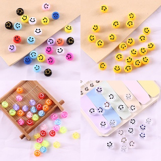 พร้อมส่ง ลูกปัดหน้ายิ้ม Smiley Beads