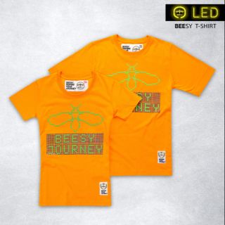 Beesy เสื้อยืด รุ่น LED สีเหลือง