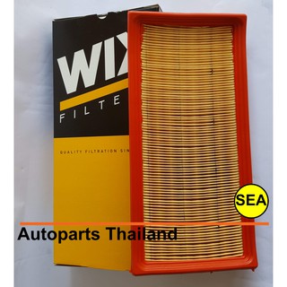 ไส้กรองอากาศ WIX สำหรับ NISSAN D40 NAVARA เบนซิน QR25DE  46916 (1ชิ้น)