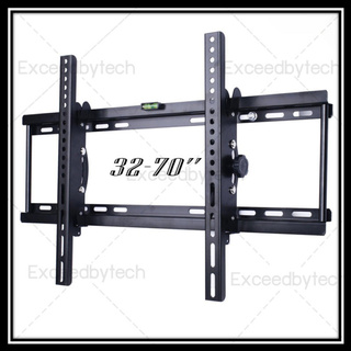 Exceed ชุดขาแขวนทีวี LCD, LED ขนาด 32-70นิ้ว Wall Mount แบบติดผนังฟิกซ์ ที่แขวนทีวี ขาตั้งทีว จอคอมพิวเตอร์ 32x70