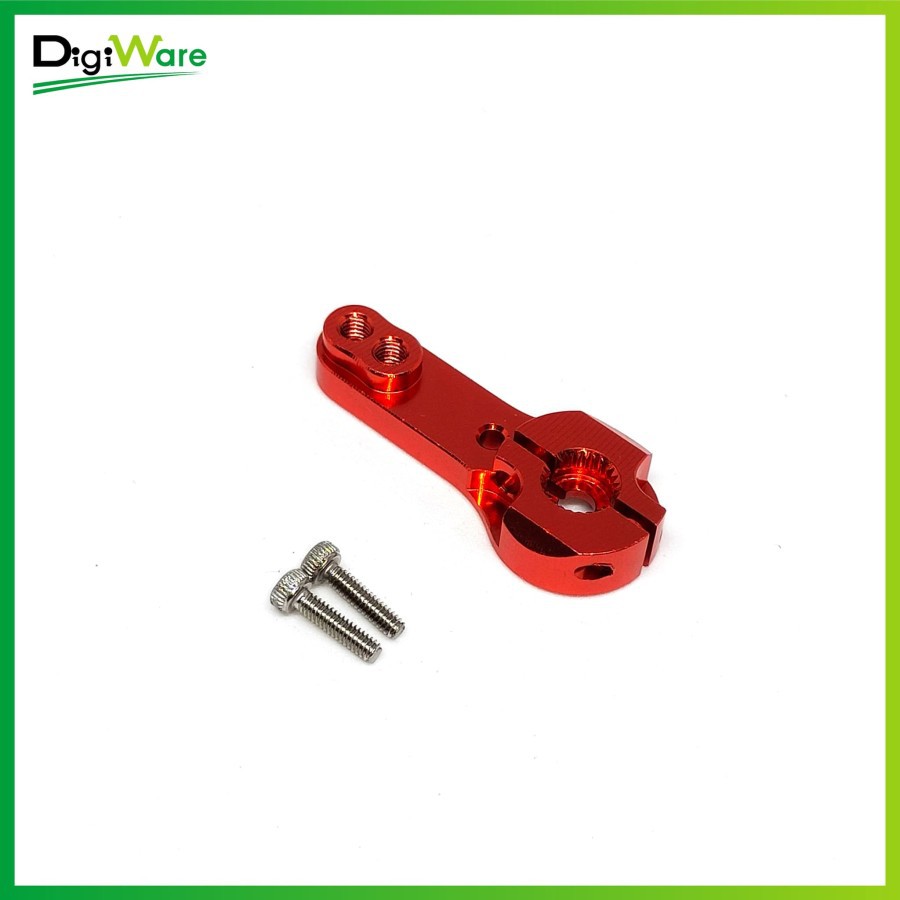 MERAH Metal Servo Arm 25T สีแดง