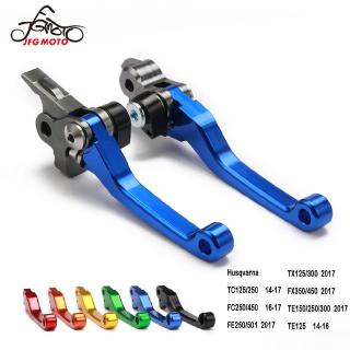 JFG MOTO Motorcycle CNC Pivot Brake Clutch Levers For Husqvarna FC FE TE TC 125 250 300 350 450 FC250 FE 250 TE 250 2014-2018 2019 2020