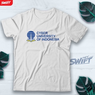 [S-5XL] เสื้อยืด เปิดด้านหน้า พิมพ์ลาย UNIVERSITY CYBER UNIVERSITY DISTRO Hot Sale Tee