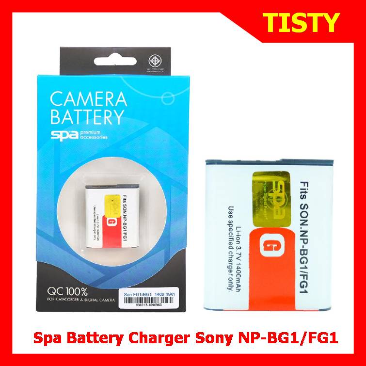 For Sony NP-BG1 / FG1 Battery & Battery Charger "SPA" แบตเตอรี่กล้องและแท่นชาร์จกล้อง
