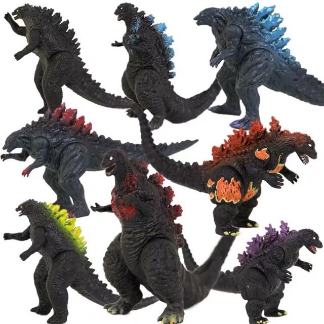 พร้อมส่งโมเดลก็อตซิลล่า  Godzilla งานสวย ขยับจุดได้ สูงประมาณ 6-9 cm. #Godzilla #KingKong