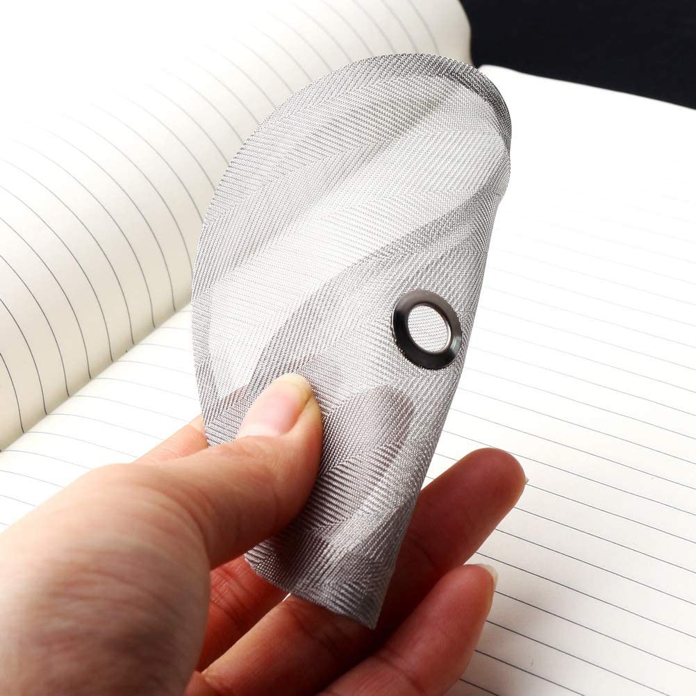 แผ่นตาข่ายกรองกาแฟ สเตนเลส 4 นิ้ว 4 ชิ้น สำหรับเฟรนช์เพรส เครื่องชงกาแฟและเครื่องชา 1000 มล, 8 แก้ว - รูปที่ 5