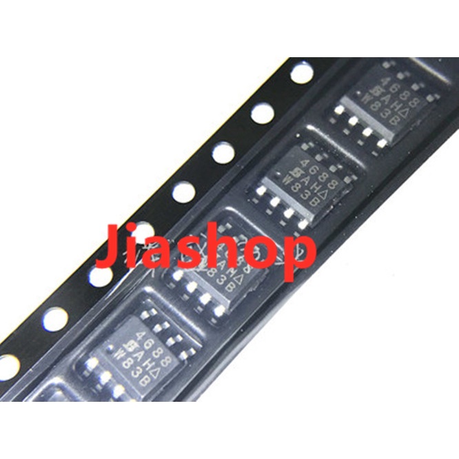 SI4688 10 ชิ้น SI4688DY-T1-GE3 MOSFET 30V 8.9A SOP 4688 บน tta