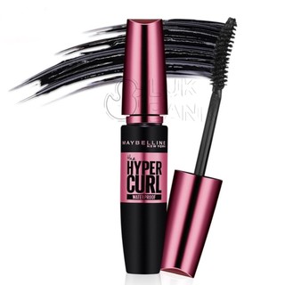 เมย์เบลลีน ไฮเปอร์เคิร์ล มาสคาร่า กันน้ำ สีดำ ขนาด 9.2 มล. M…