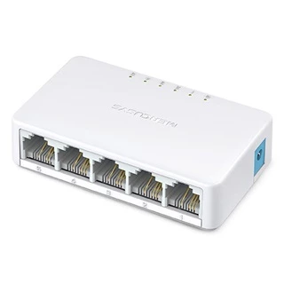 SWITCH (สวิตช์) MERCUSYS (MS105) 5 PORTS 10/100Mbps DESKTOP SWITCH (MSS-MS105) ประกัน 3 ปี *ของแท้ 100% by MERCUSYS*