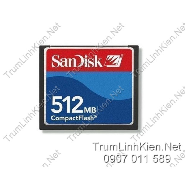 การ์ดหน่วยความจํา CF 512MB