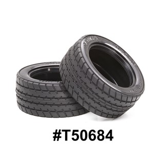 TAMIYA 50684 M-CHASSIS 60D M-GRIP RADIAL TIRES (2ชิ้น/ห่อ)