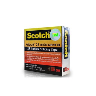 เทปละลาย 3M ม้วนเล็ก Scotch23 ยาว6ฟุต