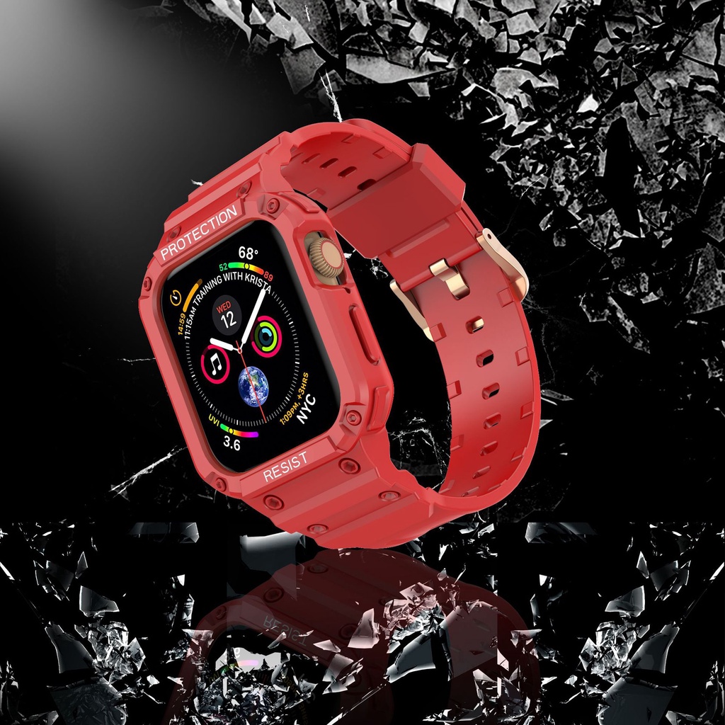 สายนาฬีกา สำหรับ Applewatch 7 ผลิตจากวัสดุคุณภาพ แข็งแรงทนทาน น่ารักสวยงาม คู่ควรกับนาฬีกาอันล้ำค่าของคุณ
