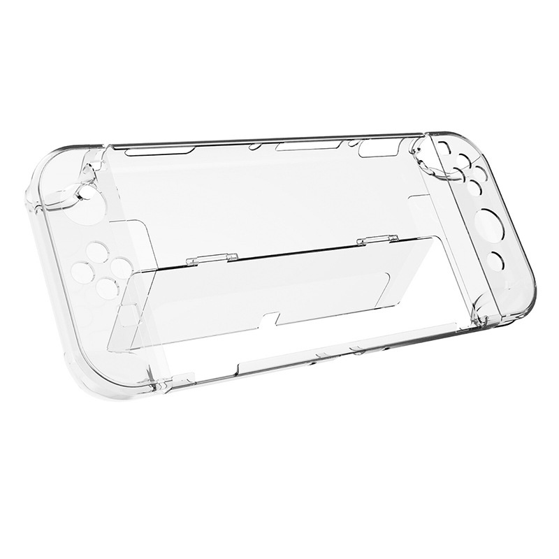 มาใหม่!! เคสใส และเคสใสกากเพชร Nintendo Switch OLED ขาตั้งได้และใส่ dock ได้