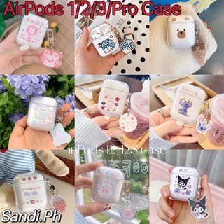 INPODS เคสหูฟัง TPU นิ่ม แบบใส กันตก พร้อมจี้ สําหรับ AirPods 12 1 2 3 Pro 2 3 เคส airpods pro เคส airpods