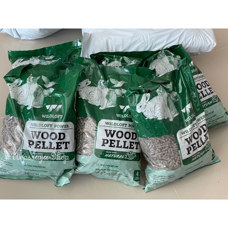 Wildloftขี้เลื่อยอัดเม็ด นำเข้าผสมชาโคลดับกลิ่นดีมาก🔥มาใหม่ขนาด4ลิตร🔥 - รูปที่ 7