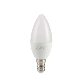 🔥ยอดนิยม!! หลอดไฟ LED E14 EVE LIGHTING รุ่น Eco Candle ขนาด 3 วัตต์ Daylight 🚚พิเศษ!!✅