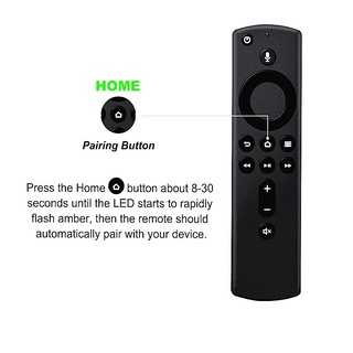 ใหม่ L5B83H รีโมตคอนโทรลทีวี แบบเปลี่ยน สําหรับ Amazon Fire TV stick 4k รุ่นที่ 2 Alexa DR49WK-B