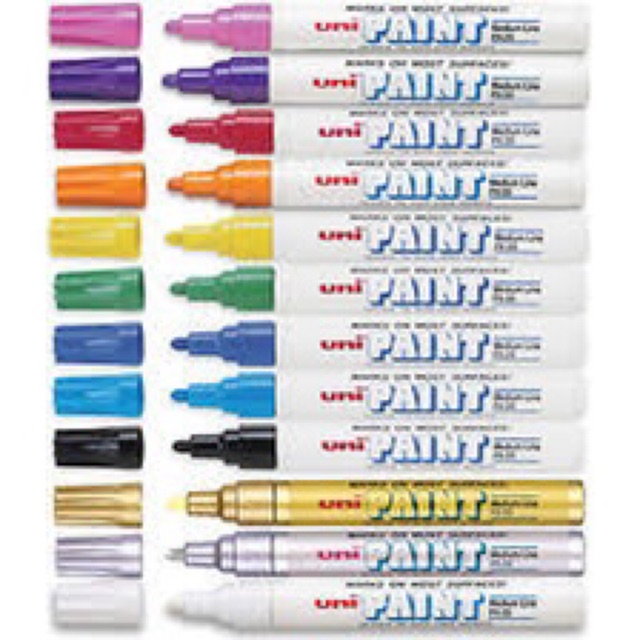 Uni paint marker ปากกาน้ำมัน