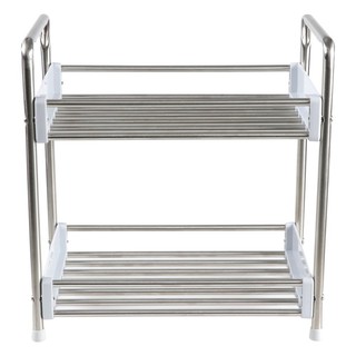 ชั้นวางสเตนเลส 2 ชั้น แคบ HC/KECH HBS-02  KITCHEN RACK STAINLESS 2 TIERS HC/KECH HBS-02