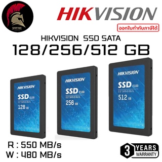 Hikvision E100 128/256/512GB SSD 2.5 (เอสเอสดี) SATA 3D