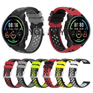 Xiaomi mi watch Strap Haylou GST Amazfit Huawei GT2 GT3 46mm Samsung Ticwatch Realme 2 S Pro 22 มม.